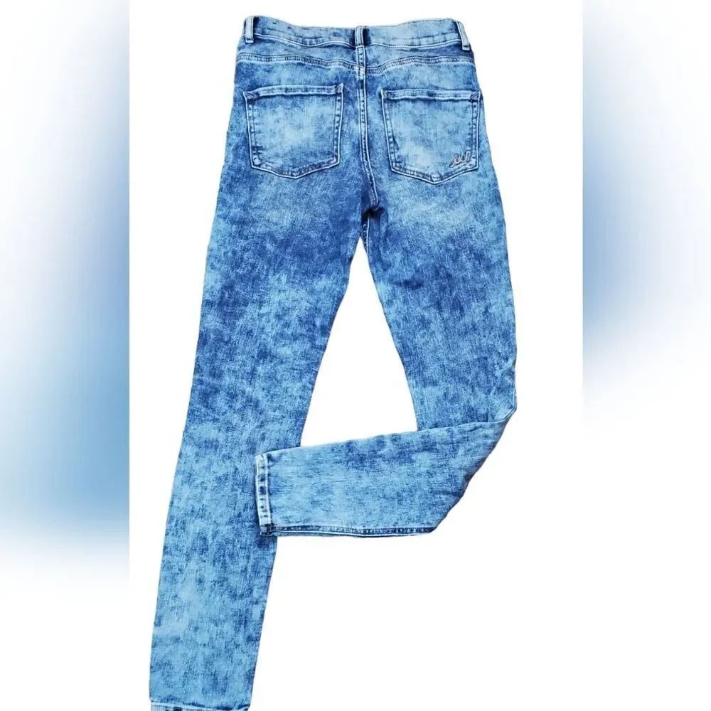Express Marble High-Rise Jeggings